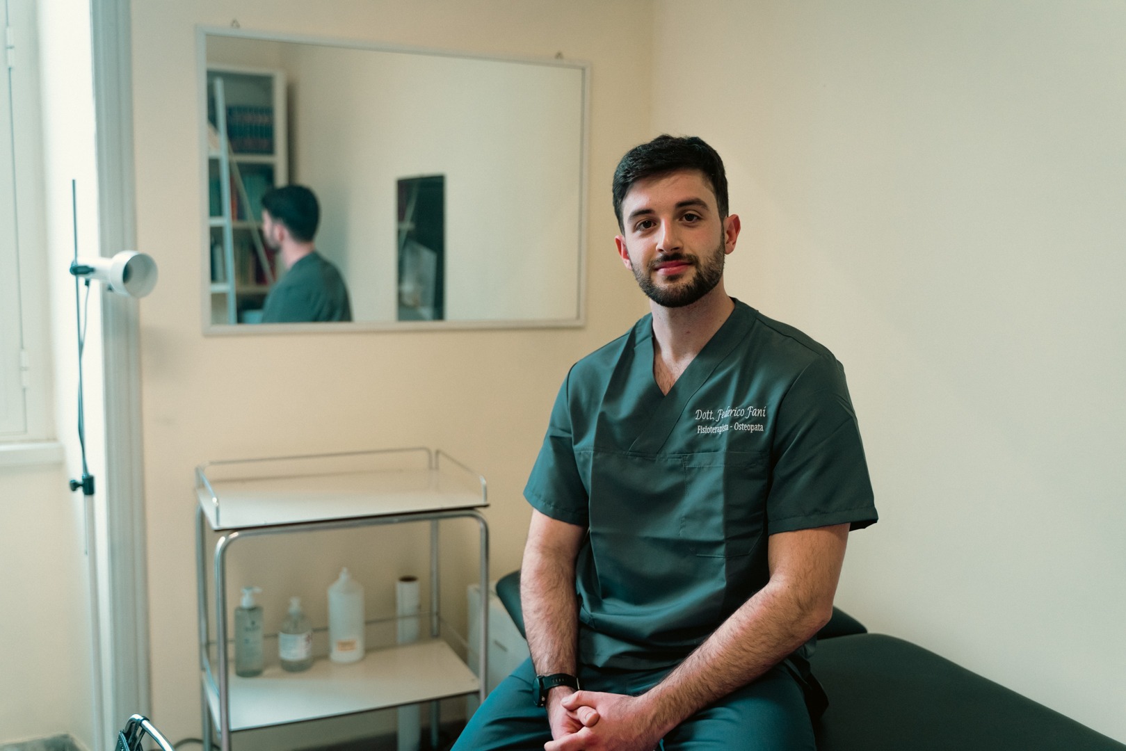 seduta di fisioterapia e osteopatia a roma balduina
